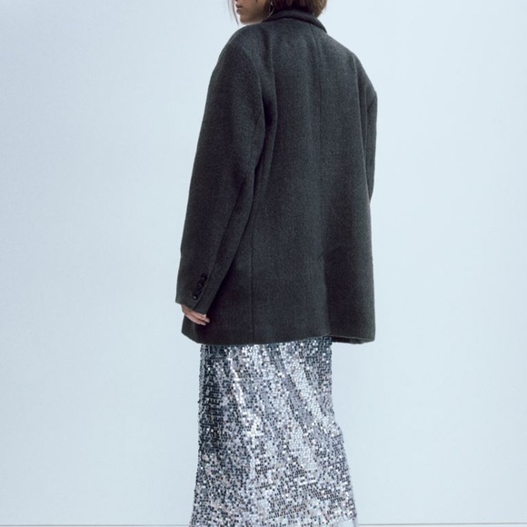 Oversized blazer-style-jacket - Picture 2 of 5